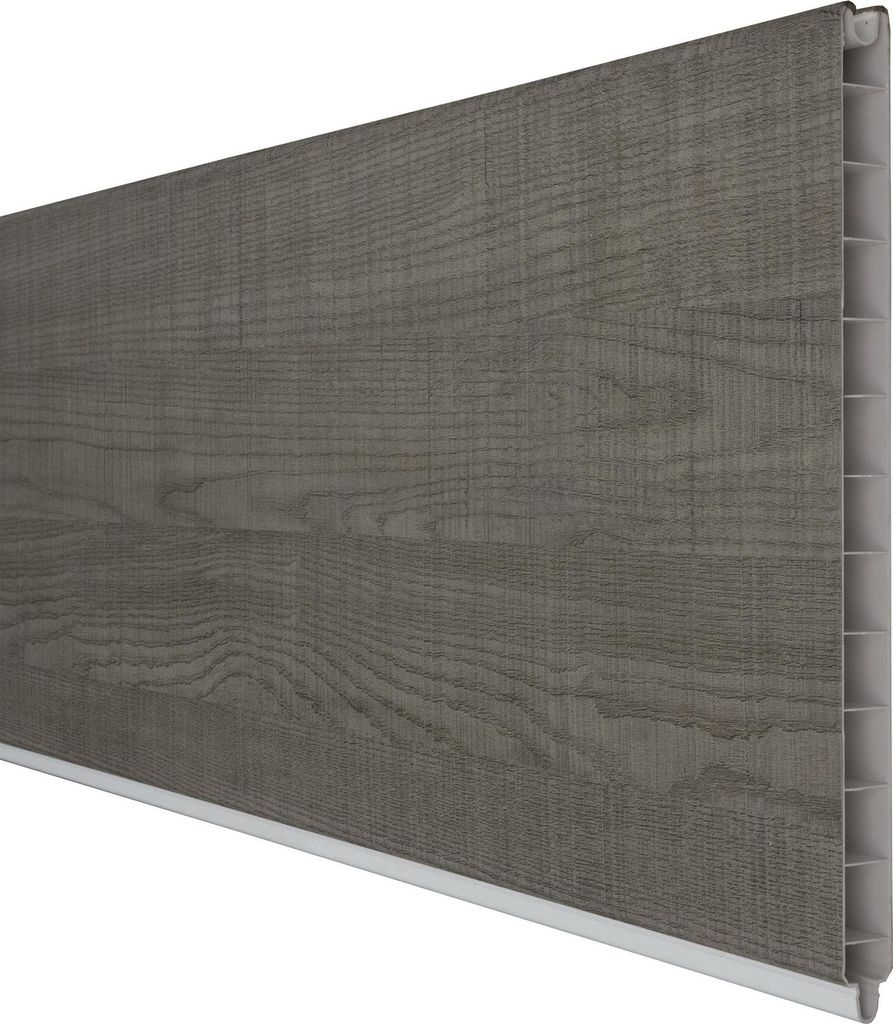 GroJa BasicLine Stecksystem Einzelprofil 180 x 30 x 1,9 cm Grey Ash Cut