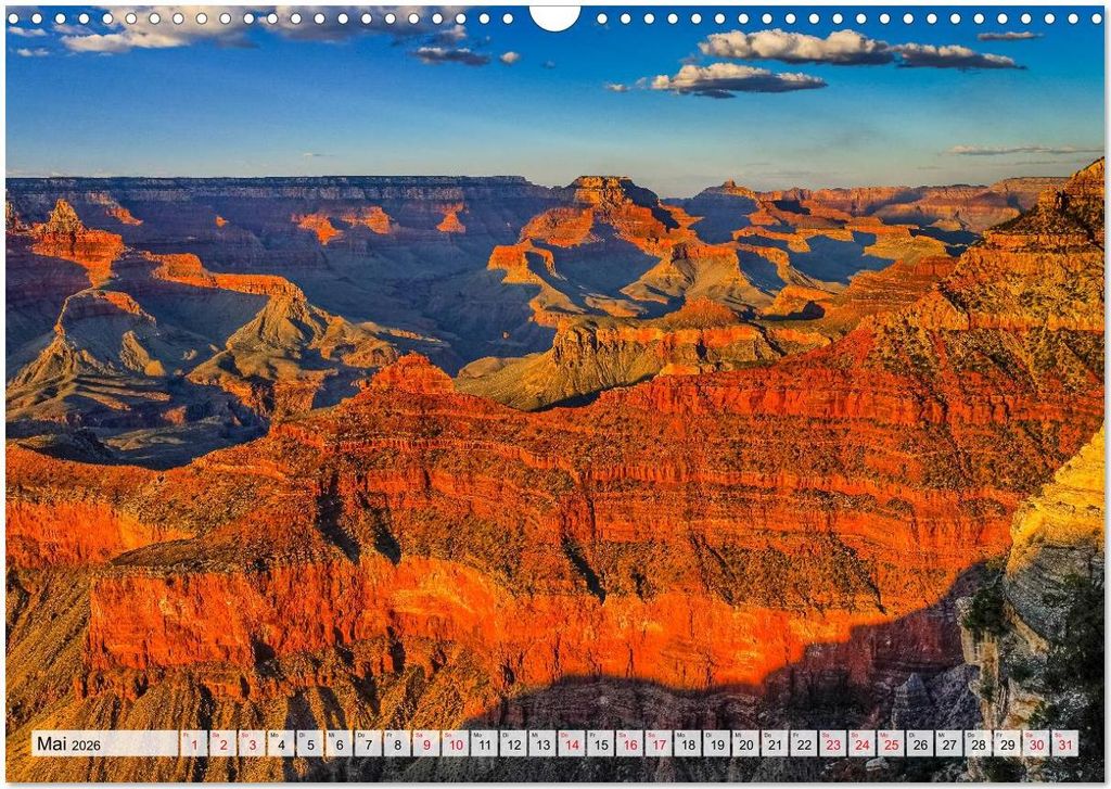 Sehnsuchts Landschaften im Amerikanischen Westen (Wandkalender 2026 DIN A3 quer), CALVENDO Monatskalender