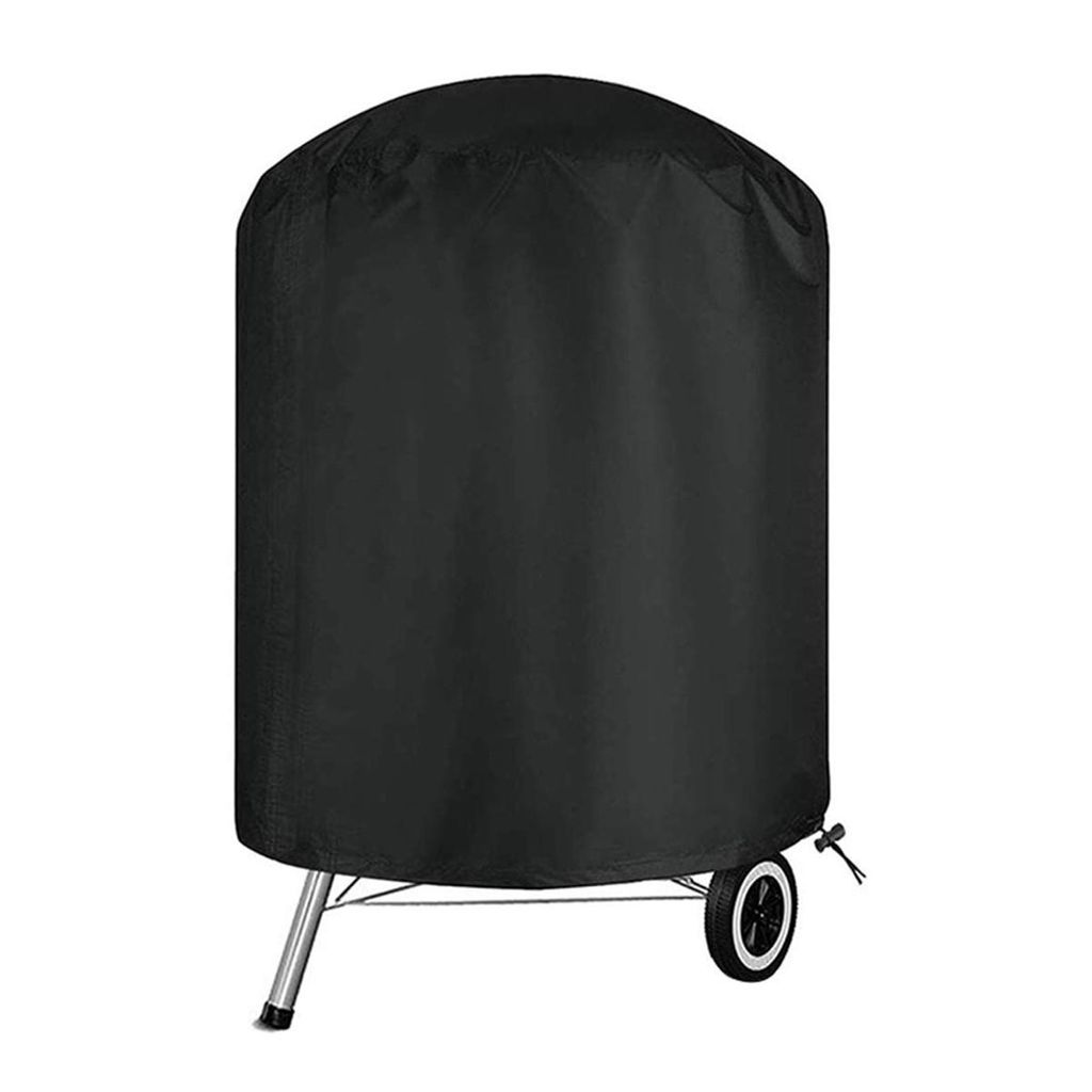 Runde Grillabdeckung, 70 x 70 cm, Grillabdeckung für Feuerstelle im Freien, 210D Oxford-Gewebe