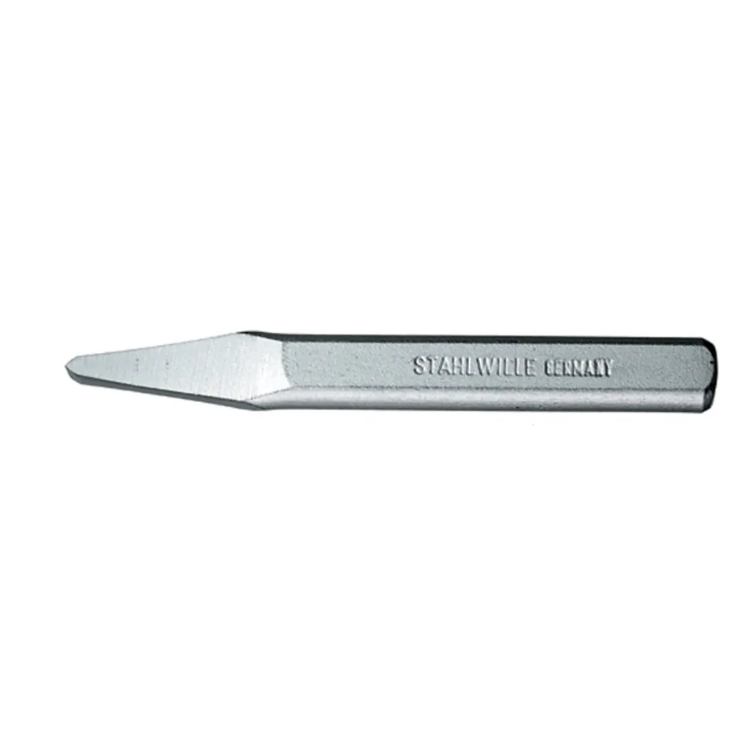 Burin en croix professionnel de 200mm pour rainurage et coupe du métal