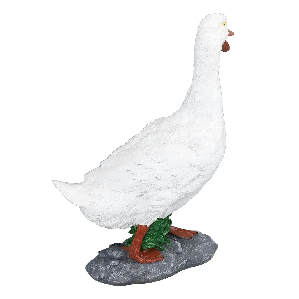Décoration de statue de canard incassable pour jardin avec animaux