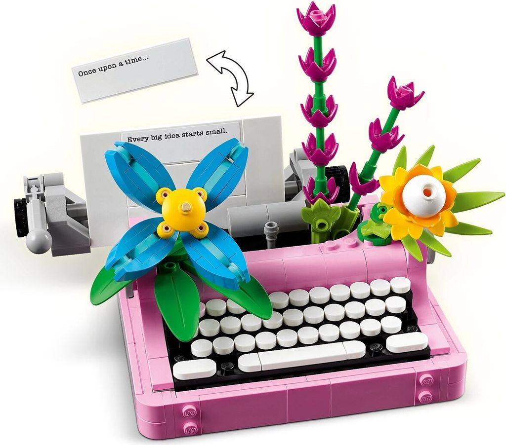 LEGO® Creator 3 in 1 31169 Macchina da scrivere con fiori Immagine del prodotto 