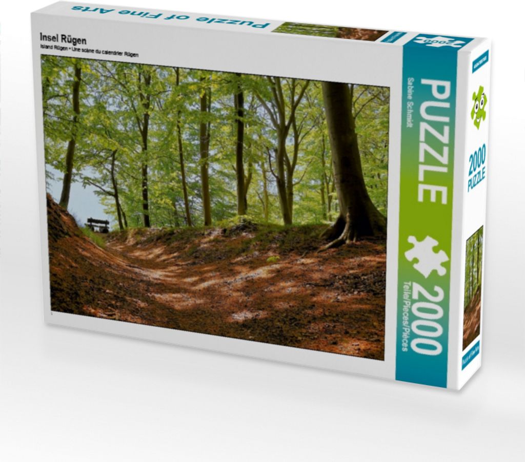 CALVENDO Puzzle Insel Rügen | 2000 Teile Lege-Größe 90x67cm Foto-Puzzle für glückliche Stunden