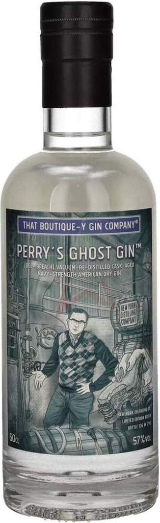 That Boutique-y Gin Company PERRY'S GHOST GIN - NY Distilling Navy Strength Gin 57 % 0,50 lt.