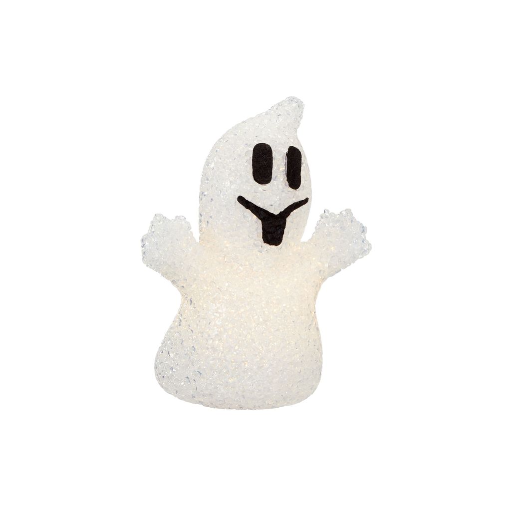 LED Deko Geist Soft, 12x14cm Halloween Party Deko warmweiß Batterie