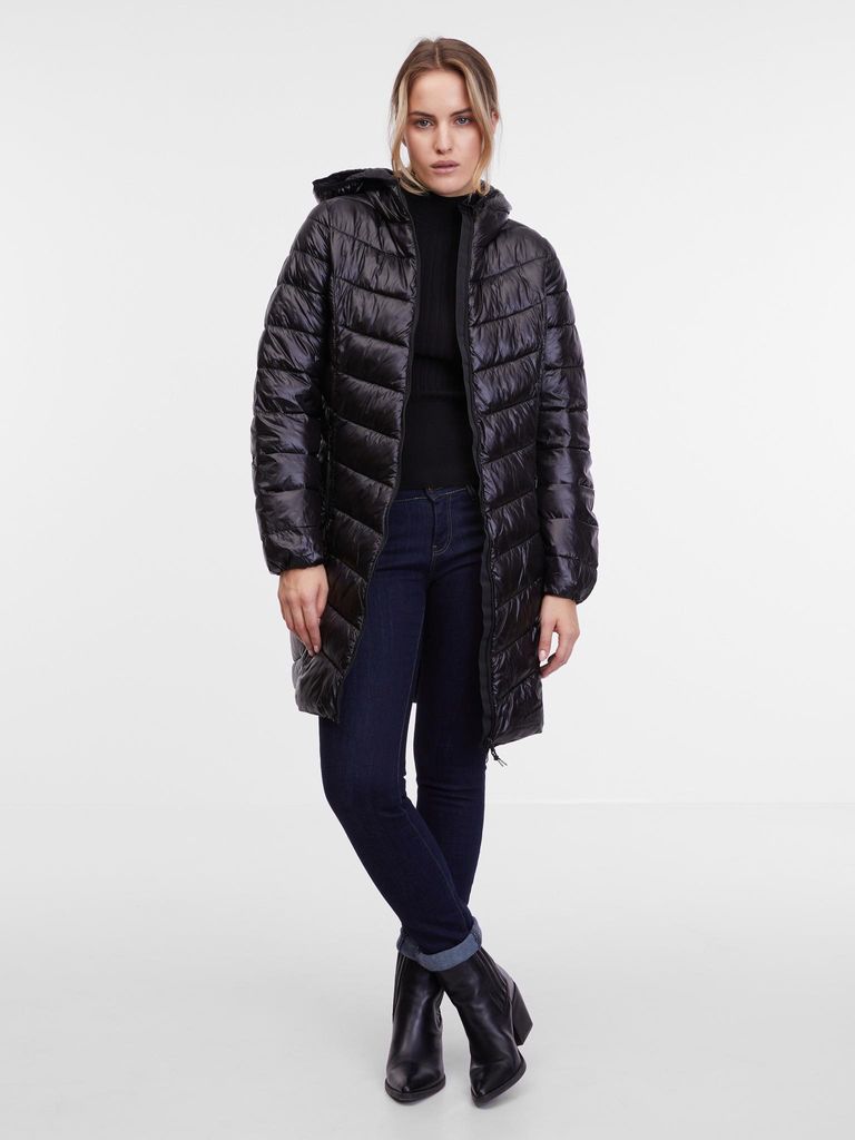Orsay Schwarzer Steppmantel für Damen 810083660000__40