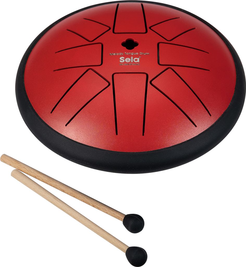 SELA SE 362 Melody Tongue Drum 6 F Minor Red