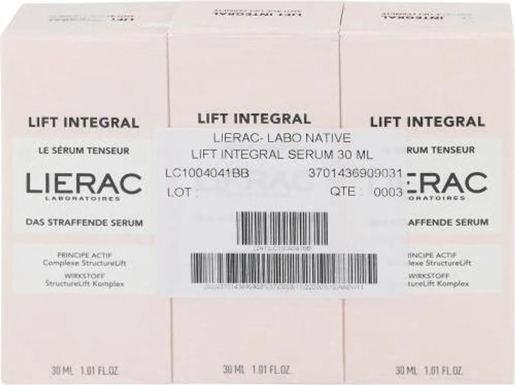 Sérum Tenseur Lierac Lift Integral 30ml - Texture Fine et Action Gainante