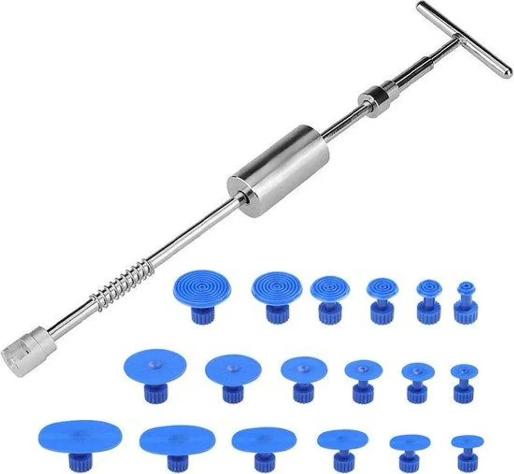 Réparer les bosses de caravane avec ce kit 27 pièces débosselage rapide