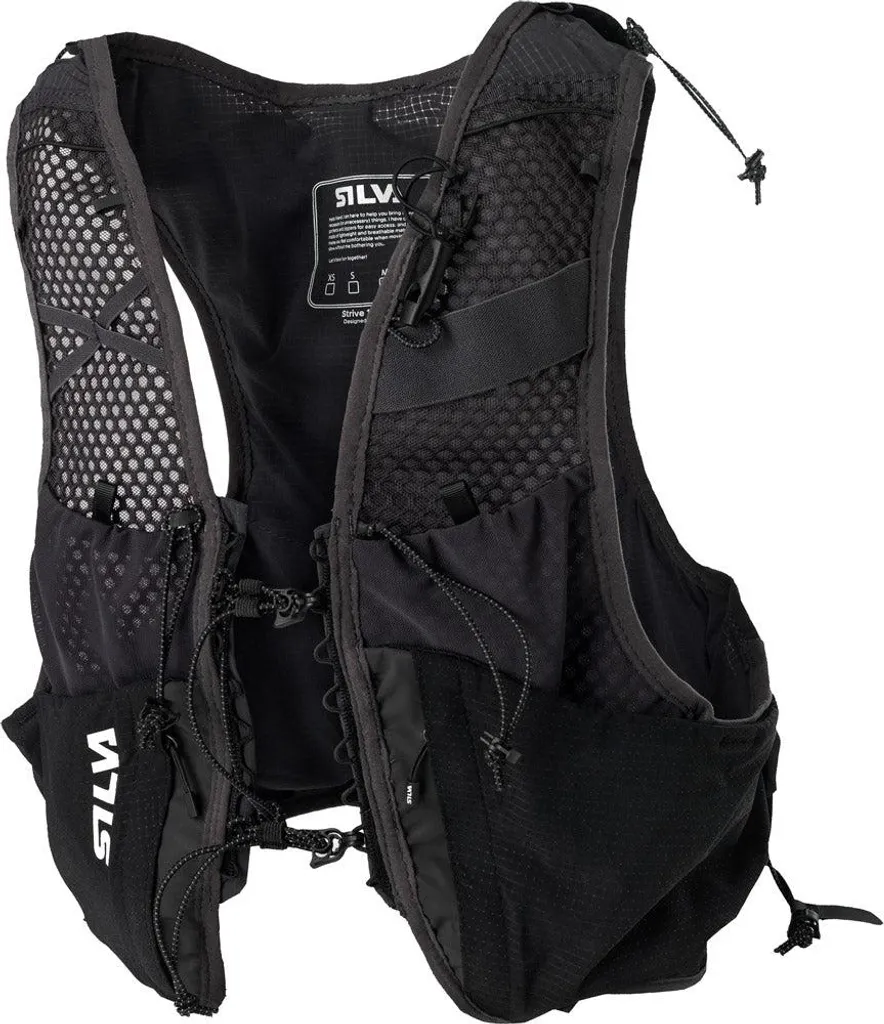 Silva Strive 10L Gilet Hydratation M Noir avec poches extensibles
