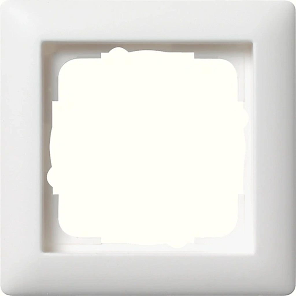 Cornice Gira, singola, Standard 55, bianco puro opaco, 1 Immagine del prodotto 