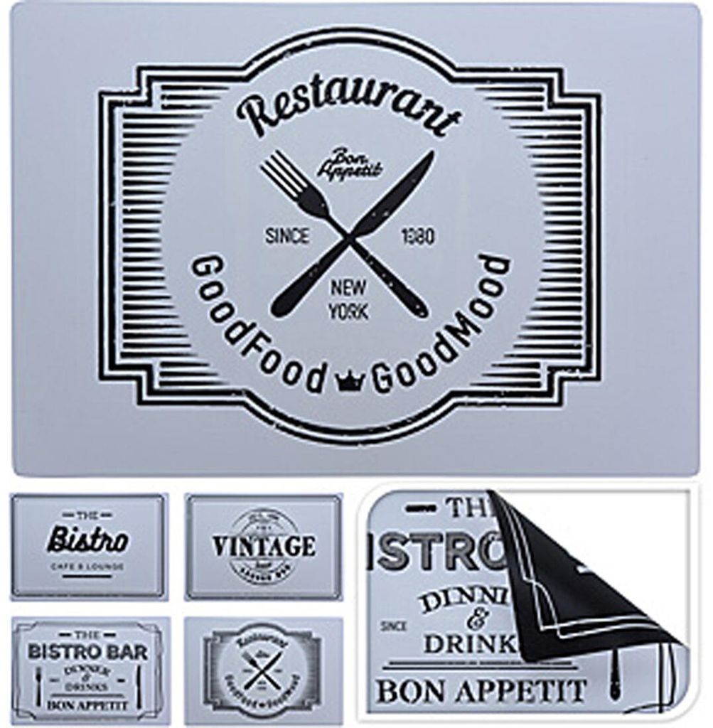 prostírání PH GRILL 43,5x28,5cm mix 4 dekorů