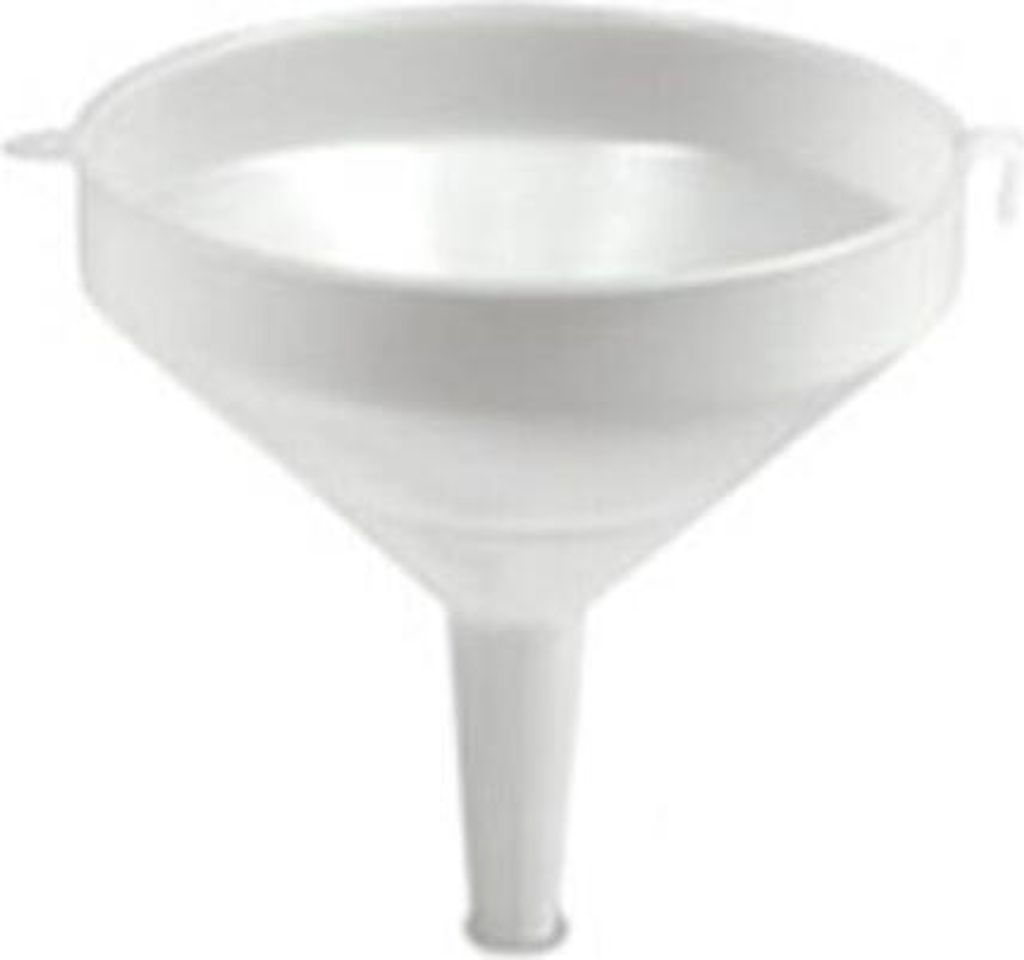 Trichter weiß Durchmesser 30cm Kunststoff Produktbild 