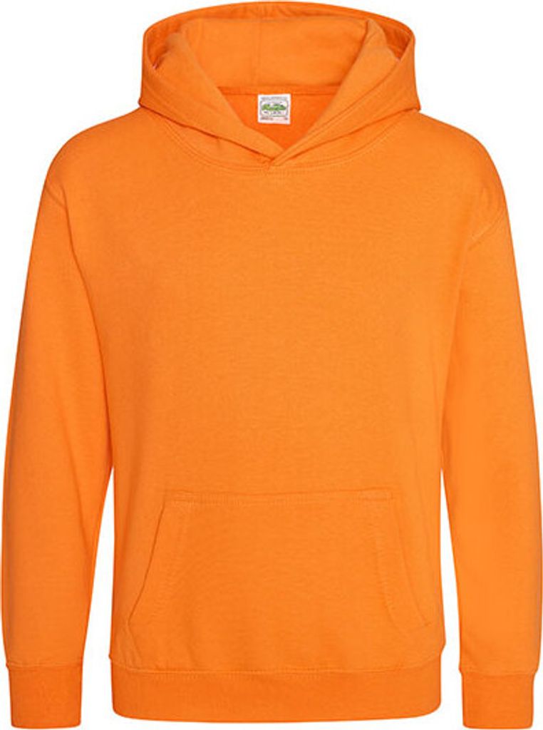 Just Hoods Kinder Kids' Hoodie JH001J orange crush 9/11 (L) Produktbild 