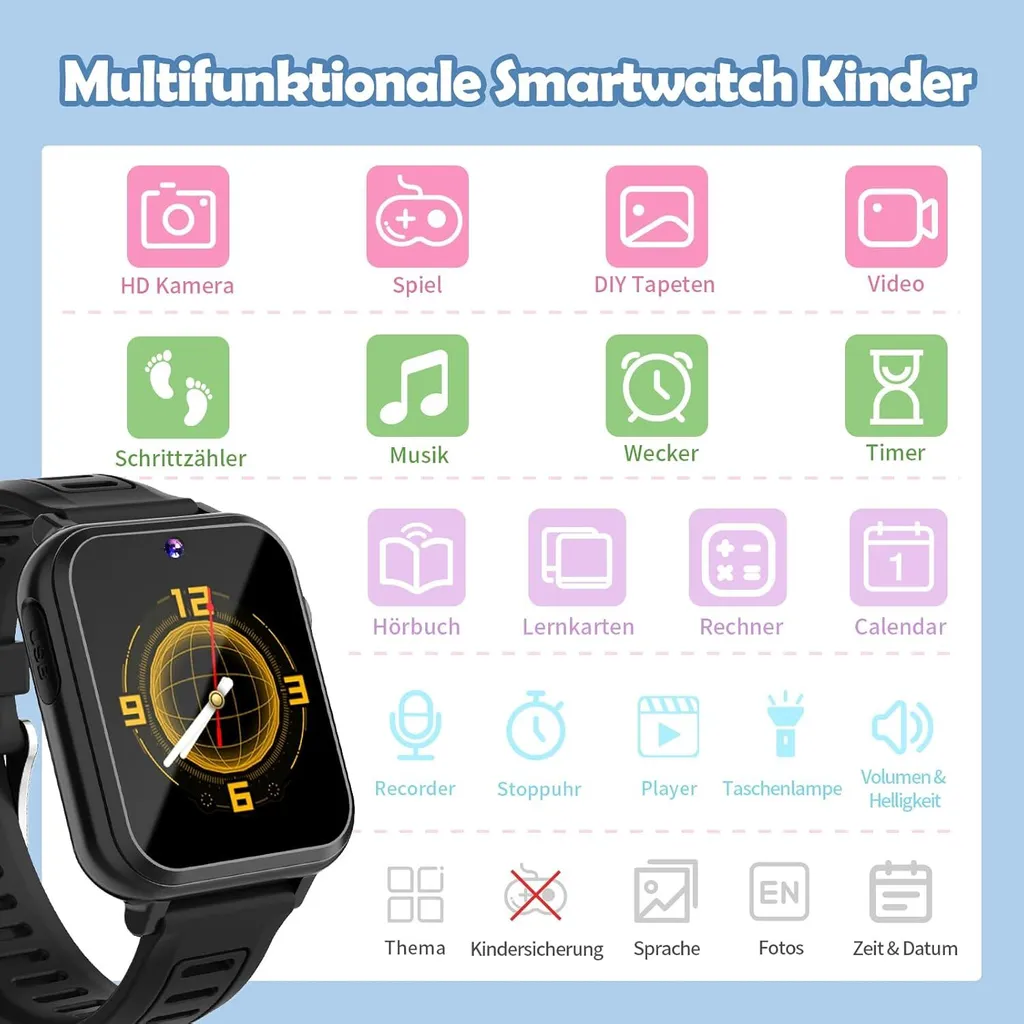 Smartwatch Bambini MP3 e 24 Giochi - Test e Recensione Prodotto - 8