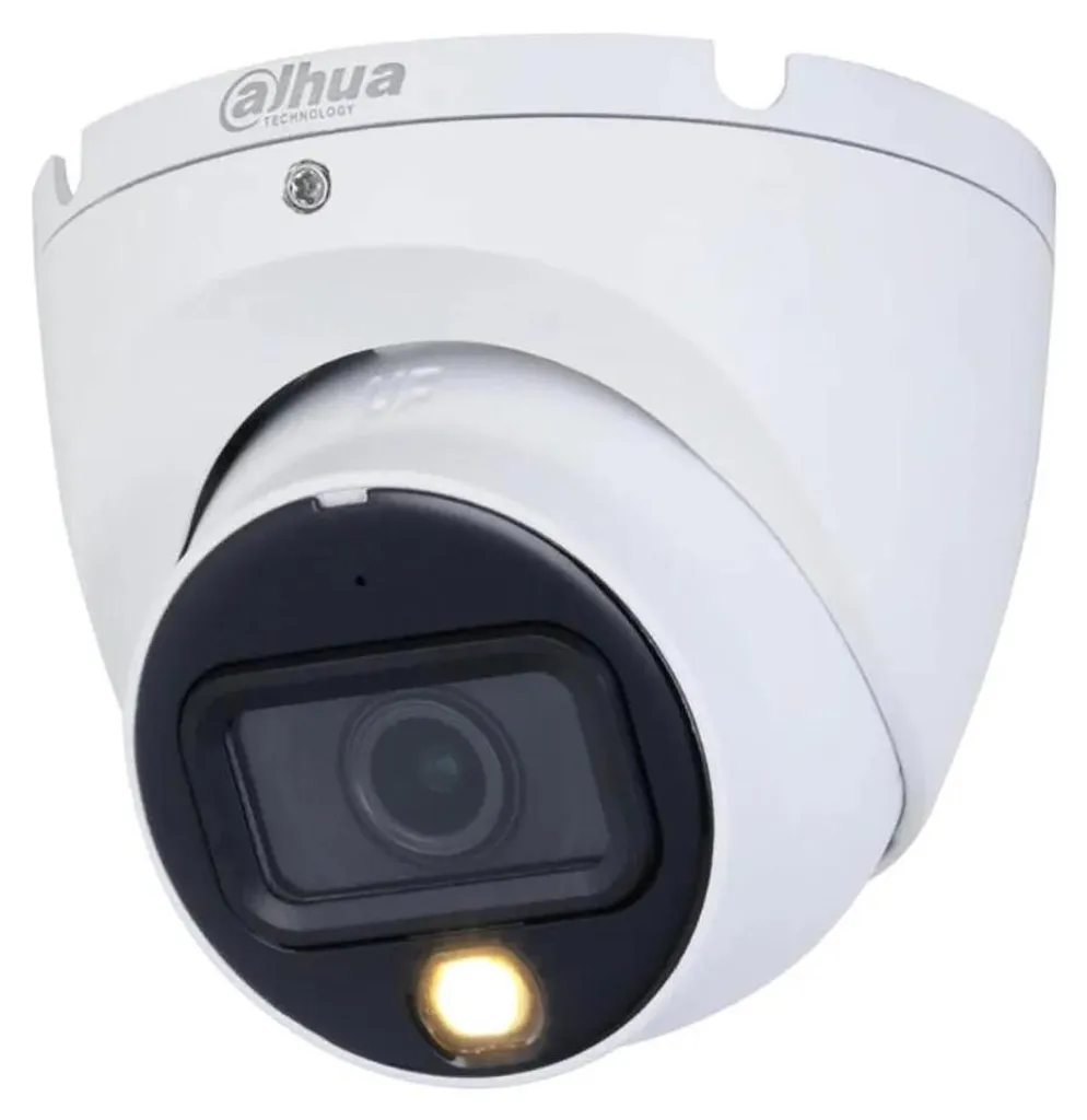 Caméra Dôme Extérieure 4K Dahua Argentée avec Vision Nocturne