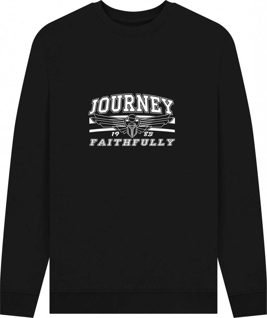 Journey - Sweatshirt für Herren/Damen Uni PN1519 (S) (Schwarz)