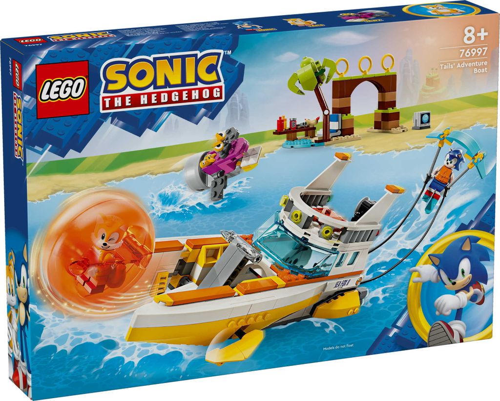 LEGO® Sonic the Hedgehog™ 76997 - Tailsův dobrodružný člun Obrázek produktu 