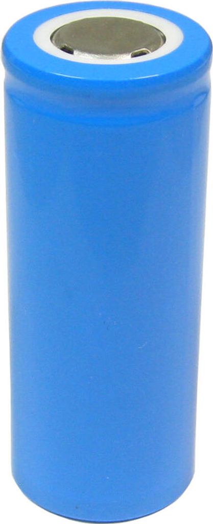 Trade-Shop 26650 Akku Zelle 3000mAh 3,2V Hochstromfest Schnelladefähig Rohzelle zum Selbsteinbau Austausch ohne Lötfahnen Flattop im Schrumpfschl...