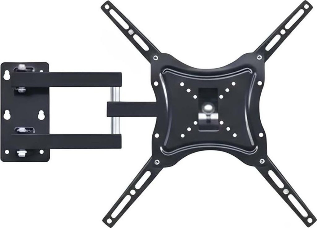 Avizar, TV Wandhalter neigbar 14–55 Zoll bis 15kg, Schwarz