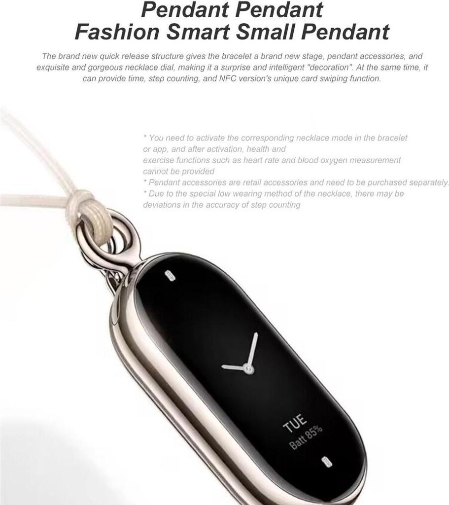 Xiaomi Smart Band 8 champagne gold Produktbild 7
