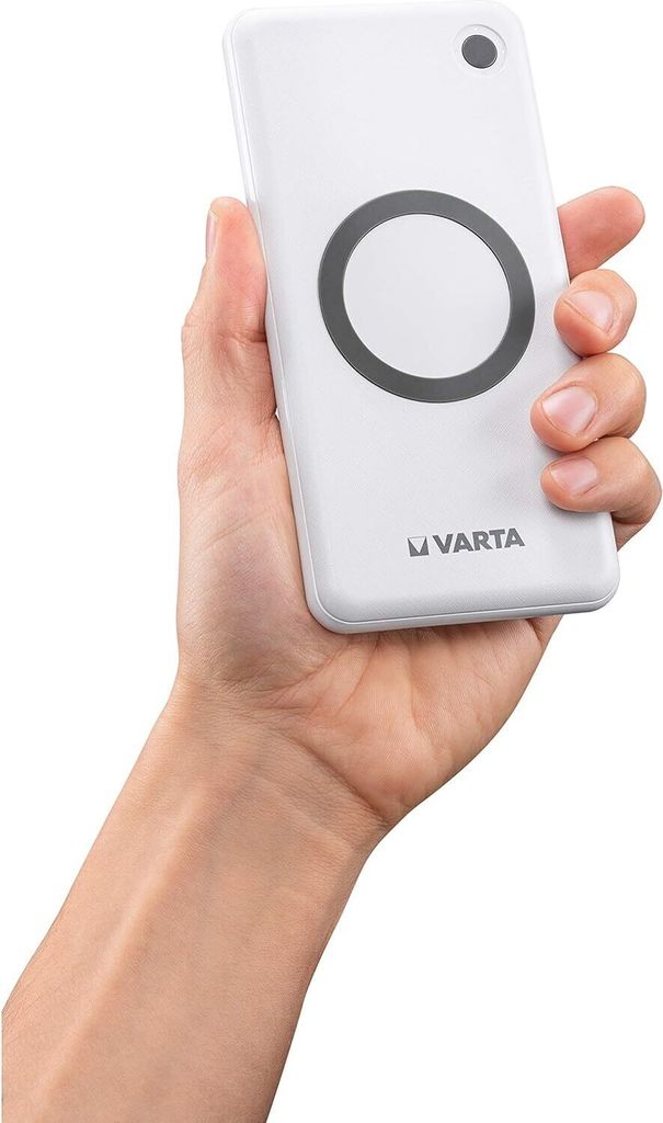 VARTA Zusatzakku "Wireless Power Bank" 10.000 mAh weiß Produktbild 24