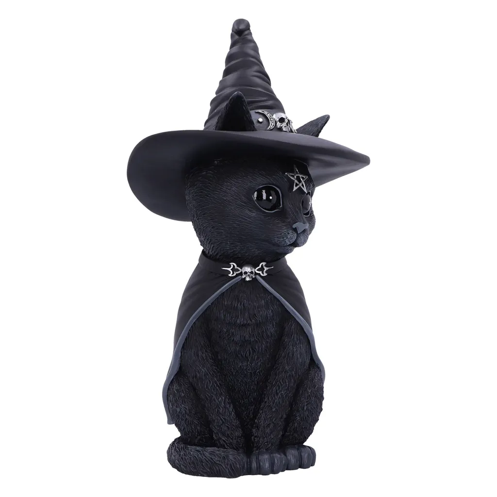 Figurine Chat Purrah 30 cm pour Autel Wicca - Décoration Cult Cuties Zen
