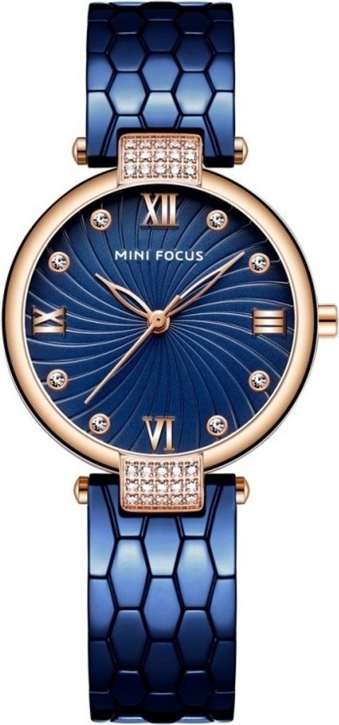 Elegante Mini Focus Siena Damenuhr in Blau – Stilvoll und Modisch KP23932