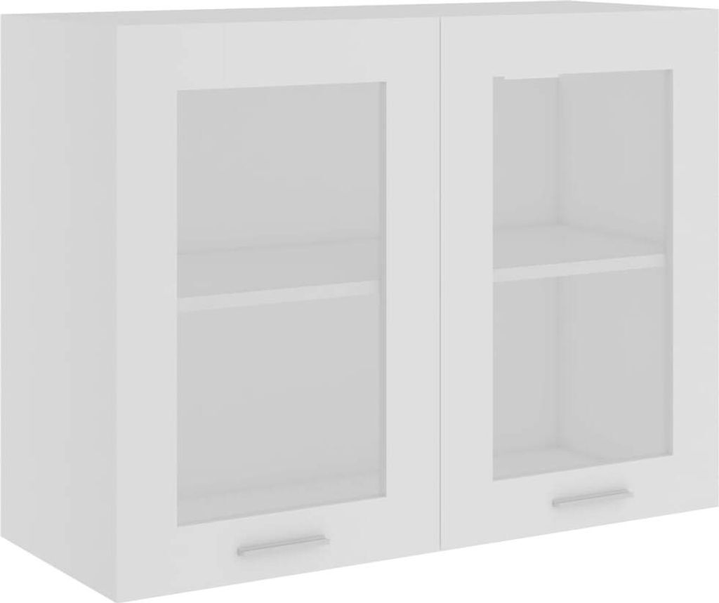 vidaXL vidaXL Hängeschrank-80x31x60-cm-Paneele-weiß Produktbild 