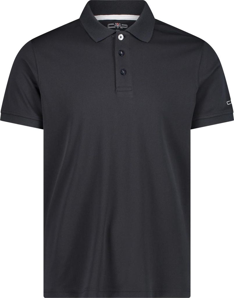 CMP Herren Outdoor Polo Shirt aus Pique mit Dry-Function grau 54