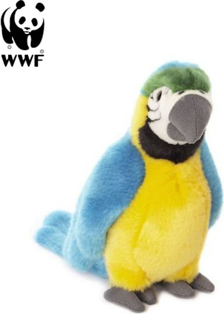 WWF - Plyšová hračka - papoušek žlutoprsý (18 cm) plyšák Obrázek produktu 