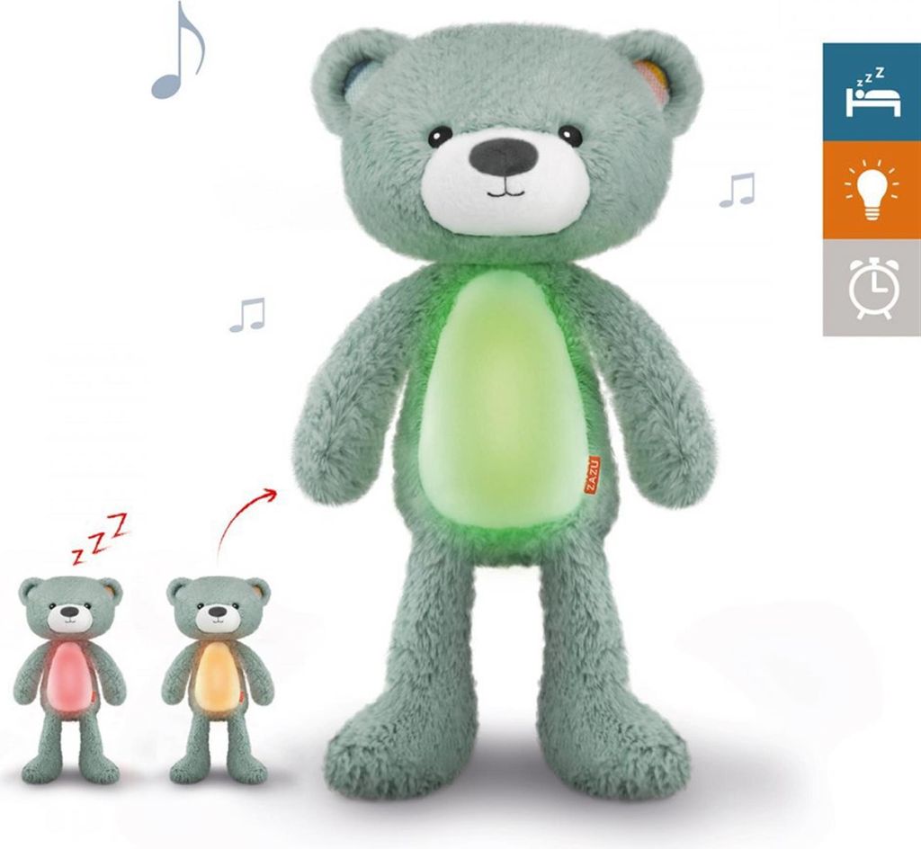 ZAZU Brody Bär Schlaftrainer blau