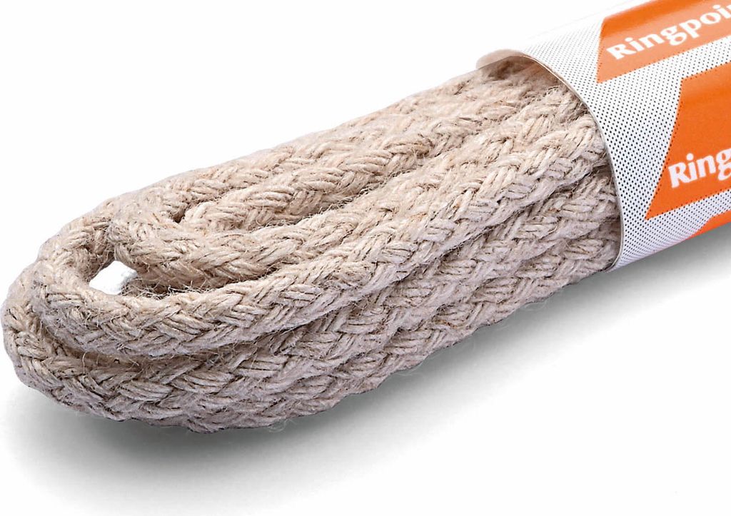 RINGELSPITZ - Kordel Schnürsenkel – Robust und Stilvoll für Jeden Tag - 150 cm, BW-Leinen roh