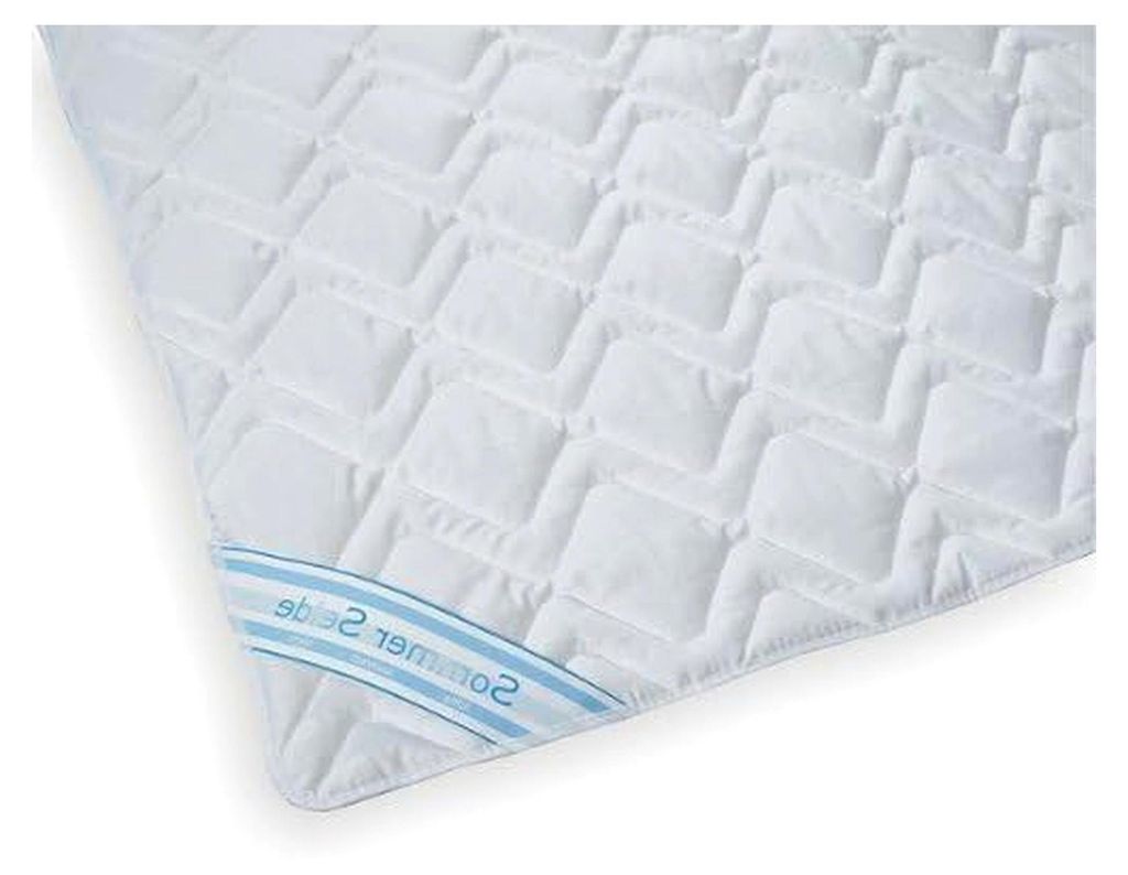 Sommerdecke aus Wildseide und Baumwolle 200x220 leicht, Füllung 60% Seide und 40% Baumwolle
