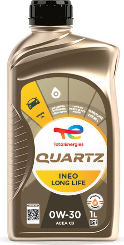 TotalEnergies Quartz Ineo Long Life für 0W-30 1 Liter Produktbild 