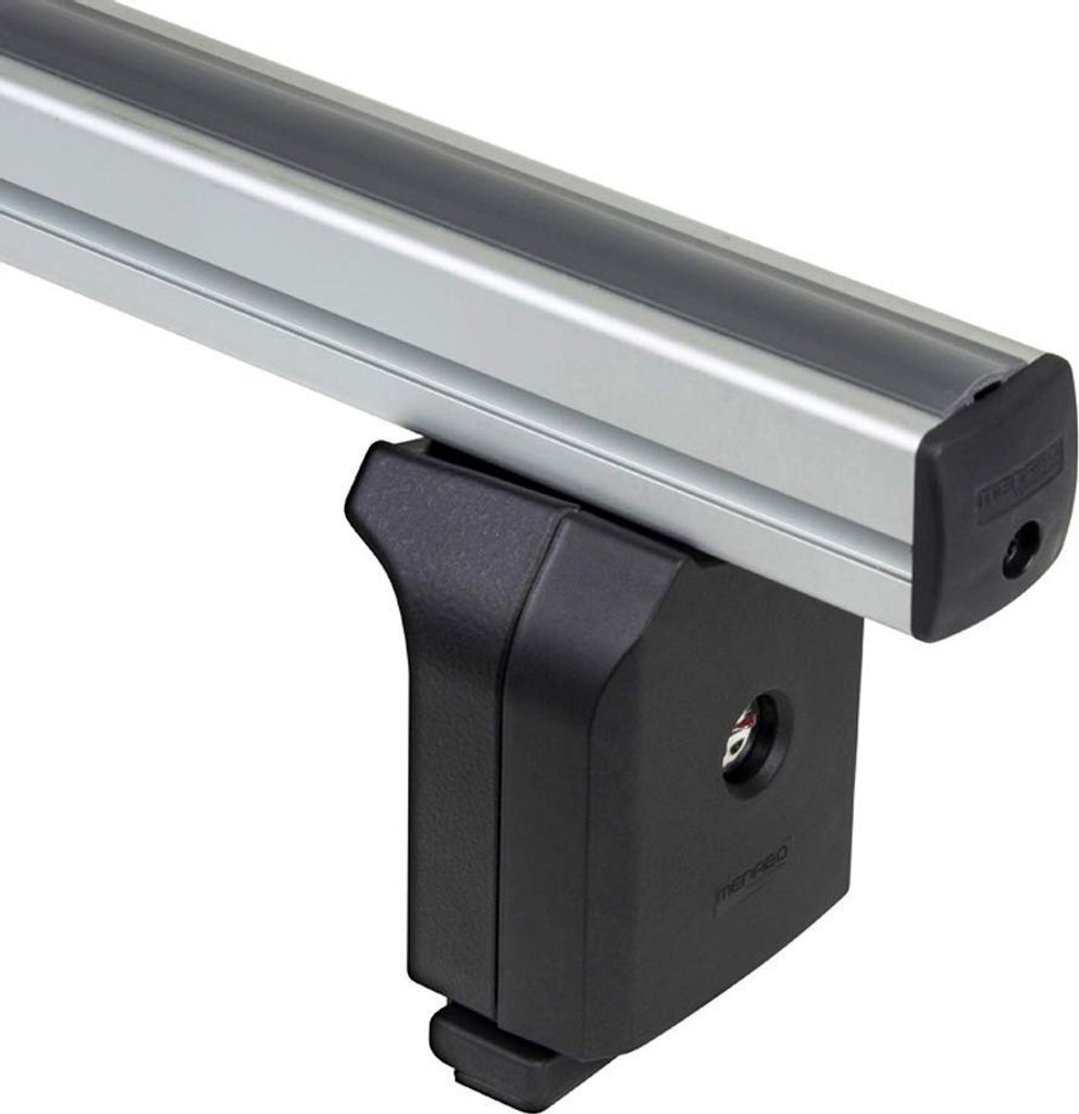 sada strešného nosiča hliníkový 120 cm strieborný Obrázok produktu 2