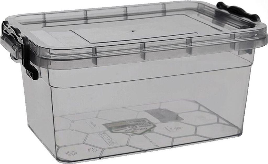 Orion Aufbewahrungsbehälter Aufbewahrungsbox Mehrzweckbox mit Deckel Clips für Lebensmittel Spielzeug 1,75l