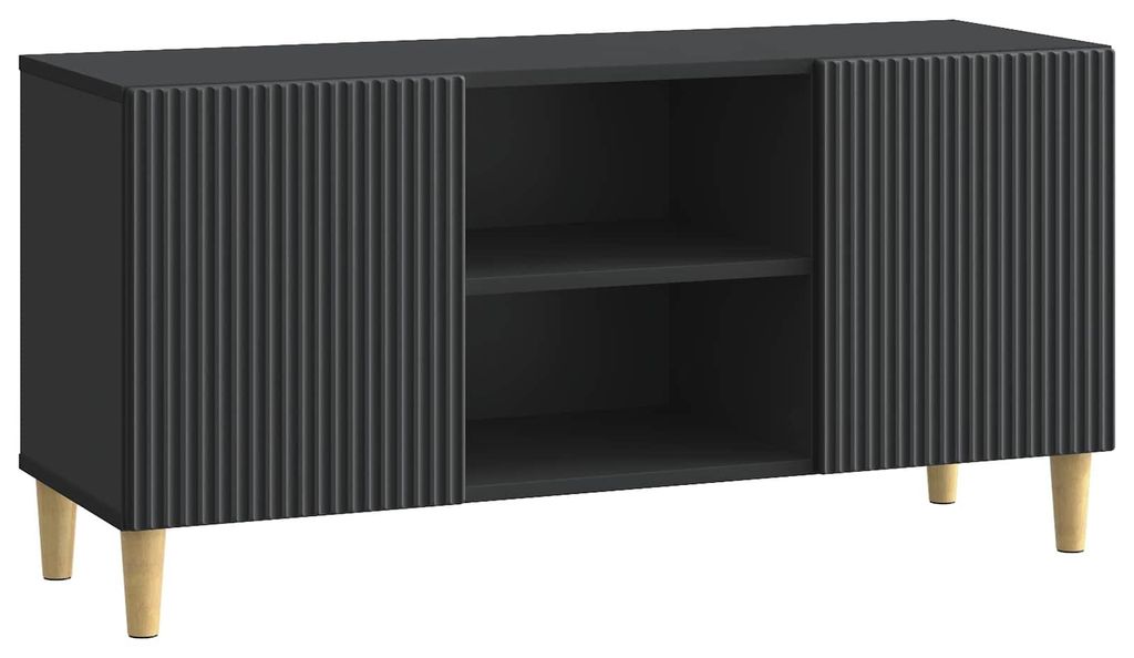 TV-Schränk Schwarz 102 x 34,5 x 50 cm Holzwerkstoff