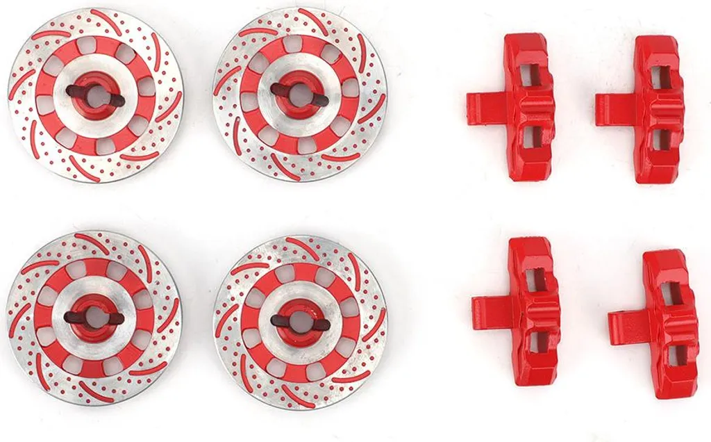 Disques de freinage RC ventilés 42.7mm aluminium pour TRAXXAS UDR