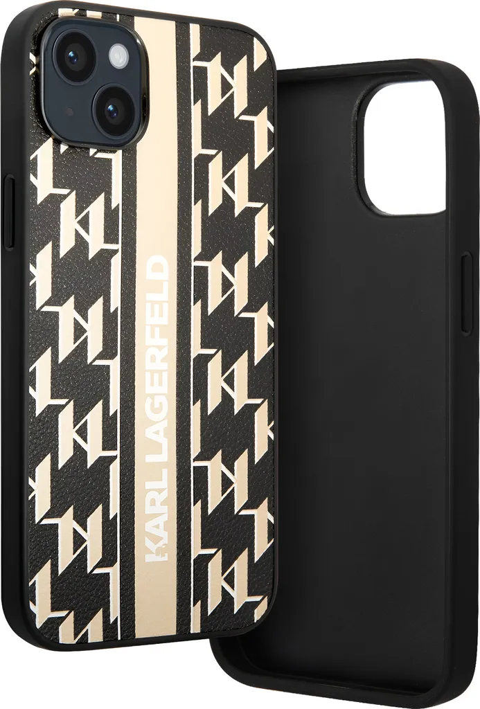 Custodia Rigida iPhone 14 Plus Karl Lagerfeld Marrone Monogram - 17