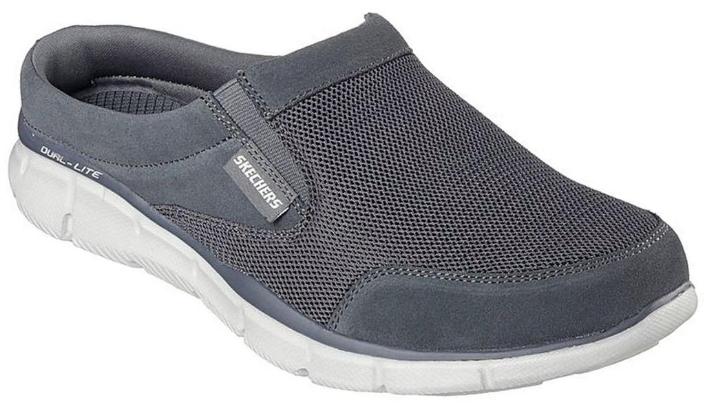 Skechers Herren Pantoletten Equalizer Coast to Coast Grau Zdjęcie produktu 