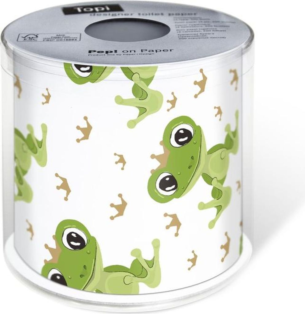 bedrucktes Toilettenpapier - Topi Frog Prince