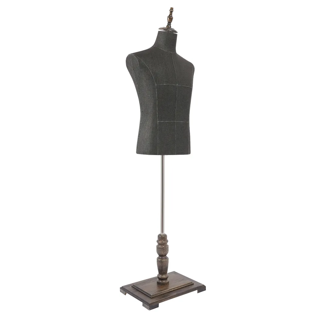 Mannequin de couture ajustable noir : solution idéale pour vos vitrines - 6