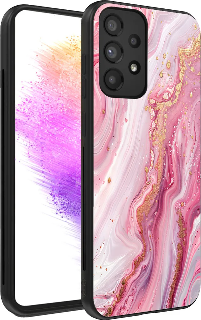 Smartphonica Cover Marmo Rosa Galaxy A73 5G - Proteggi i tuoi Ricordi