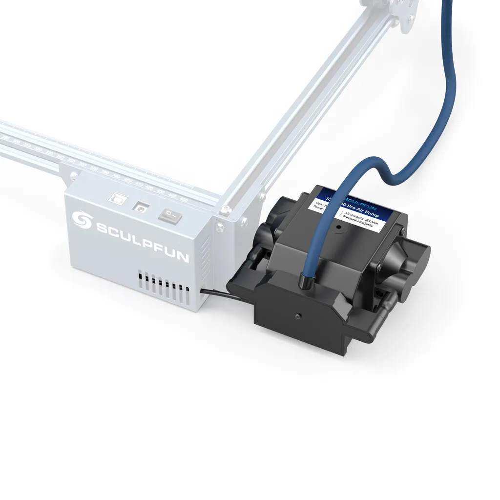 Assistance pneumatique SCULPFUN S9 PRO 12V pour éliminer les brûlures