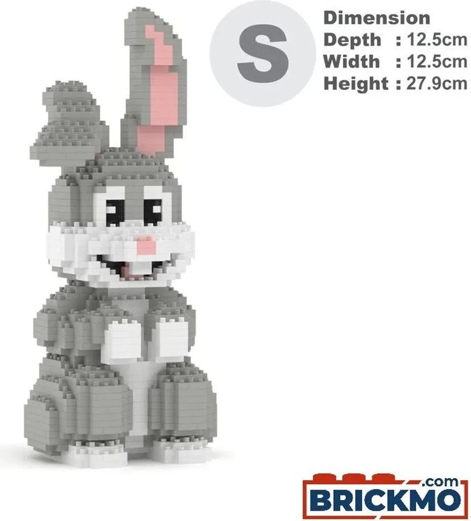 Kit Lapin JEKCA ST19ML61 - Sculpture Solide et Durable sans Colle