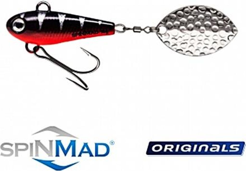 SpinMad Jigspinner 18g - Spinner, Farbe Lieblingsköder:Black Perch