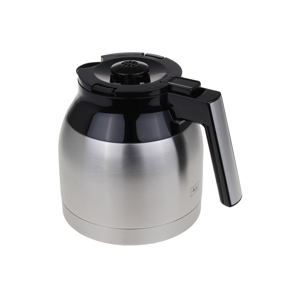 Melitta Look Deluxe Timer Kaffeemaschine Thermkanne Edelstahl schwarz Heiß;iltersBahrenhäänäreinutscheinpreissideinn---Jäutomillionairemiteinw...