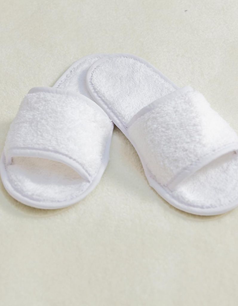Towel City Classic Terry Slippers - Pieds ouverts Image du produit 