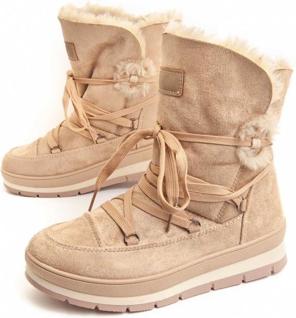 Montevita Plateau-Ankle-Boot Bottivita56 Beige